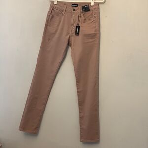 EXPRESS JEANS Mauve skinny super stretch Size 28 NWT